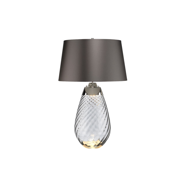 Настольная лампа Elstead Lighting Lena Large LENA-TL-L-SMOKE Настольная лампа Elstead Lighting Lena Large LENA-TL-L-SMOKE