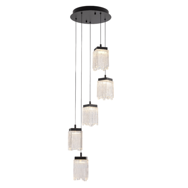 Подвесной светильник MD25020403-5A1 Matt black