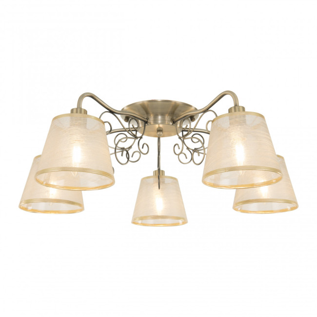 Потолочная люстра Arte Milano 341120/5 AB Потолочная люстра Arte Milano 341120/5 AB