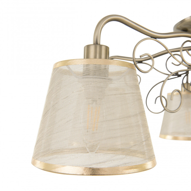 Потолочная люстра Arte Milano 341120/5 AB Потолочная люстра Arte Milano 341120/5 AB