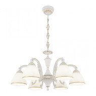 Подвесная люстра Arte Milano 347837/6 WT+G Подвесная люстра Arte Milano 347837/6 WT+G