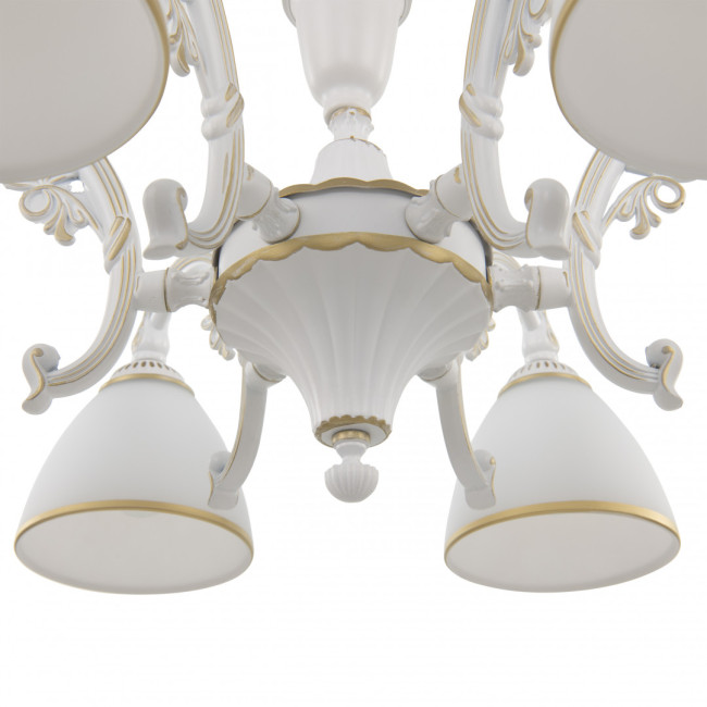 Подвесная люстра Arte Milano 347837/6 WT+G Подвесная люстра Arte Milano 347837/6 WT+G