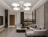 Люстра на штанге Ambrella Light Linetech Comfort FL4879 Люстра на штанге Ambrella Light Linetech Comfort FL4879