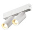 Трековый однофазный светильник AM Group Plain Opal AM590 2X10W 3000K WH Трековый однофазный светильник AM Group Plain Opal AM590 2X10W 3000K WH