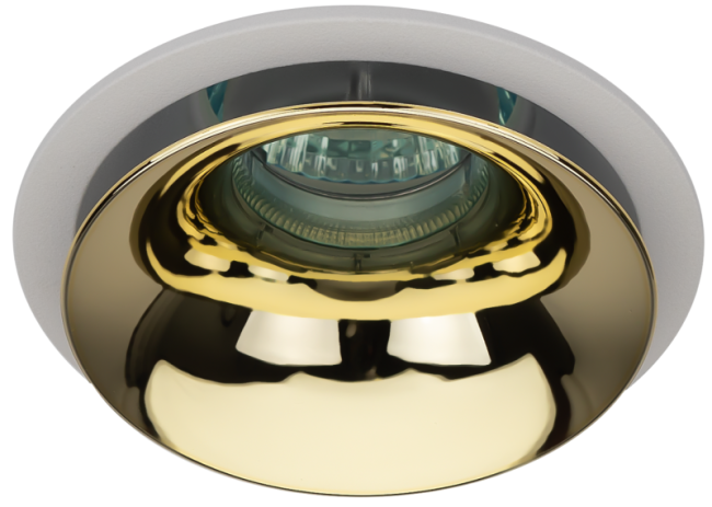 Встраиваемый светильник Эра KL103 WH/GD Б0056351 Встраиваемый светильник Эра KL103 WH/GD Б0056351