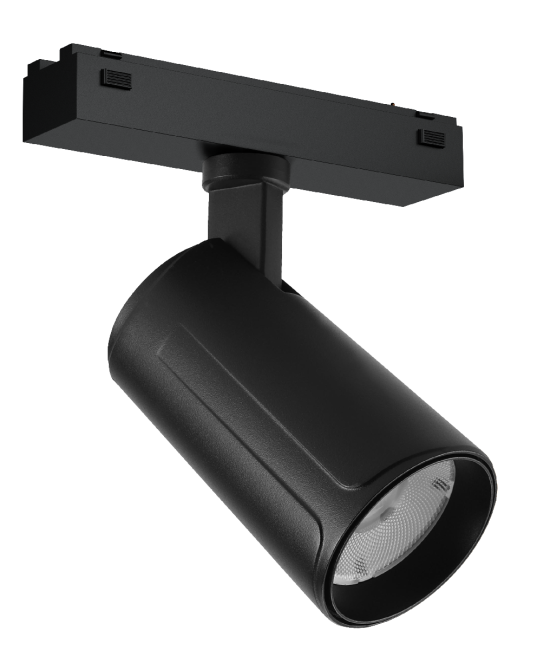 Трековый магнитный светильник iLedex Vision SMART 4825-048-D60-10W-36DG-BK