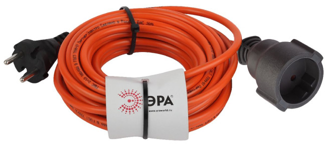 Удлинитель силовой Эра UPx-1-2x1-10m Б0046805 Удлинитель силовой Эра UPx-1-2x1-10m Б0046805