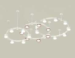 Комплект подвесного светильника Ambrella Light Techno Ring XR92212200 (A9221, A9226, C9241, C9232, C9236, C9231, N8126, N8112)