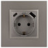 Розетка со шторками с USB type-A+C Эра Elegance 14-4108-16 Б0067695 Розетка со шторками с USB type-A+C Эра Elegance 14-4108-16 Б0067695