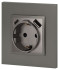 Розетка со шторками с USB type-A+C Эра Elegance 14-4108-16 Б0067695 Розетка со шторками с USB type-A+C Эра Elegance 14-4108-16 Б0067695
