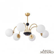 Люстра на штанге Arte Milano Napoli 312066/D850/6 BS/BK Люстра на штанге Arte Milano Napoli 312066/D850/6 BS/BK