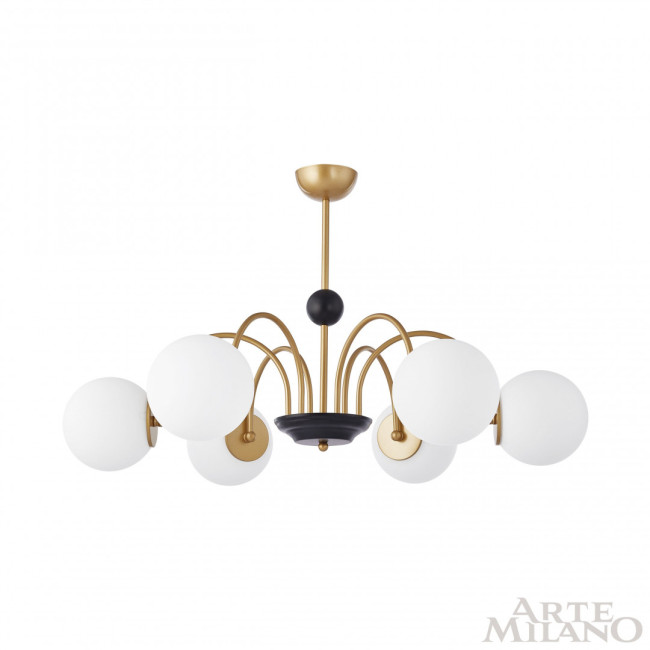 Люстра на штанге Arte Milano Napoli 312066/D850/6 BS/BK