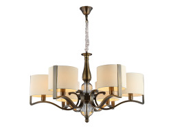 Подвесная люстра Newport 31305+1/C black brass М0070499