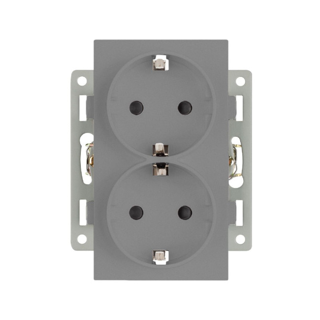 Механизм электрической розетки Arlight SCT-MEUD-PL-GR (250V, 16A) 043766 Механизм электрической розетки Arlight SCT-MEUD-PL-GR (250V, 16A) 043766