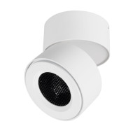 Спот Arlight SP-POINT-SURFACE-R85-12W Warm3200-MIX (WH, 15 deg, 230V) (IP20 Металл) 058614