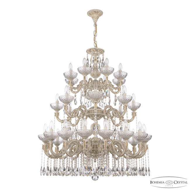 Подвесная люстра Bohemia Ivele Crystal AL79101/16+8+8/300/3d A WMG P Clear/M-1F Подвесная люстра Bohemia Ivele Crystal AL79101/16+8+8/300/3d A WMG P Clear/M-1F