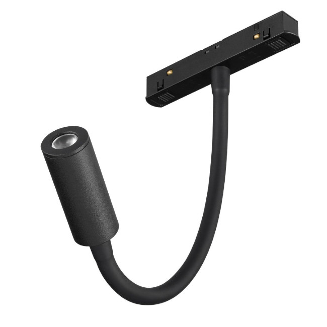 Трековый магнитный светильник Arlight MAG-ORIENT-SPOT-FLEX-R25-3W Warm3000 (BK, 24 deg, 48V) 049562 Трековый магнитный светильник Arlight MAG-ORIENT-SPOT-FLEX-R25-3W Warm3000 (BK, 24 deg, 48V) 049562