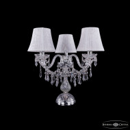Настольная лампа Bohemia Ivele Crystal 1403L/3/141-39 Ni SH41-160