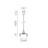 Подвес скрытый тип D к шинопроводу 5040xx-(F)/(R) 1,5 м Quattro Lightstar 504177-FR2 Подвес скрытый тип D к шинопроводу 5040xx-(F)/(R) 1,5 м Quattro Lightstar 504177-FR2