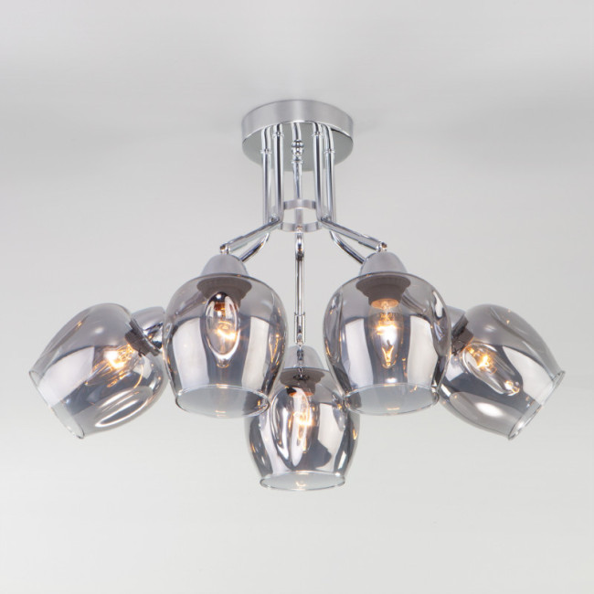 Люстра на штанге Eurosvet 30164/5 хром