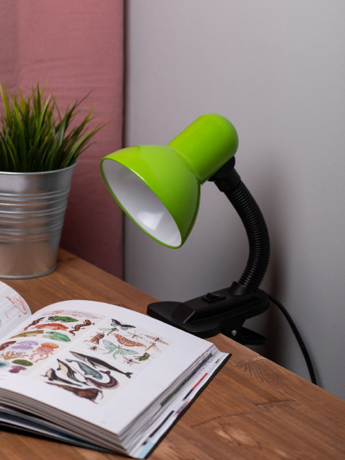 Настольная лампа Эра N-212-Е27-40W-GR Б0058670 Настольная лампа Эра N-212-Е27-40W-GR Б0058670