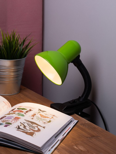 Настольная лампа Эра N-212-Е27-40W-GR Б0058670 Настольная лампа Эра N-212-Е27-40W-GR Б0058670