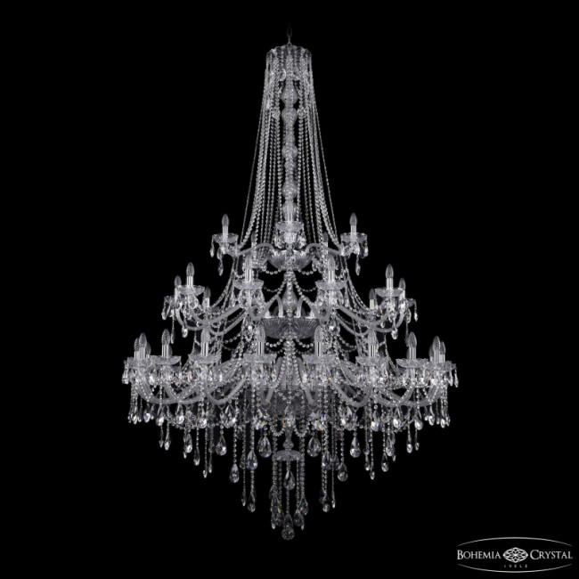 Подвесная люстра Bohemia Ivele Crystal 1415/20+10+5/530/h-231/3d Ni Подвесная люстра Bohemia Ivele Crystal 1415/20+10+5/530/h-231/3d Ni