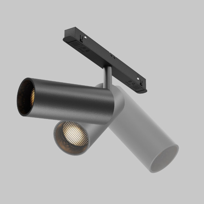 Трековый магнитный светильник Maytoni Focus Led TR032-2-12W2.7K-M-B Трековый магнитный светильник Maytoni Focus Led TR032-2-12W2.7K-M-B