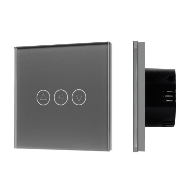 Светорегулятор сенсорный с Zigbee управлением Arlight SWT-OMALI-SD3-ZB-GR (250V, 500W) 050063 Светорегулятор сенсорный с Zigbee управлением Arlight SWT-OMALI-SD3-ZB-GR (250V, 500W) 050063