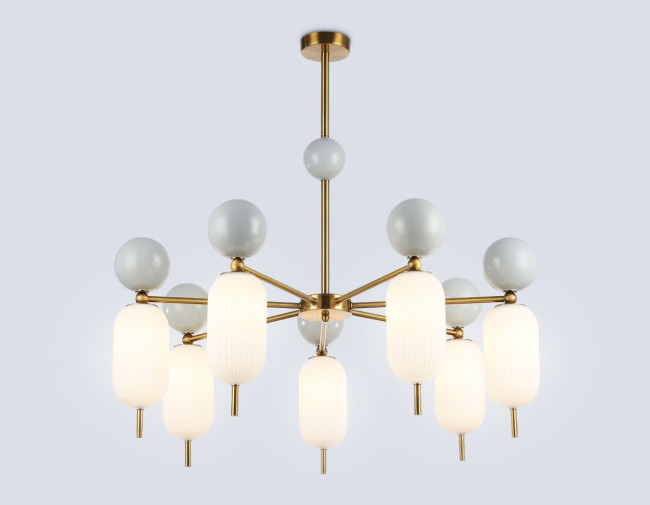 Люстра на штанге Ambrella Light High Light Ceramo Modern LH53106
