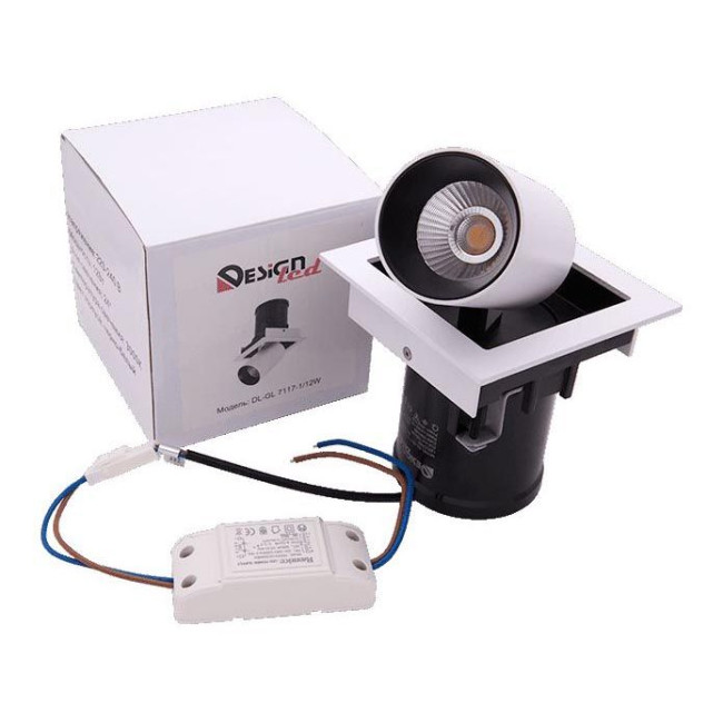 Спот DesignLed SPL-SQ1-12-NW 005295 Спот DesignLed SPL-SQ1-12-NW 005295