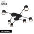 Потолочная люстра Arte Lamp Legacy A8024PL-6BK Потолочная люстра Arte Lamp Legacy A8024PL-6BK