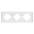 Рамка пластиковая на 3 поста Arlight FRM-TENDO-SFPL-3-GD 054651 Рамка пластиковая на 3 поста Arlight FRM-TENDO-SFPL-3-GD 054651