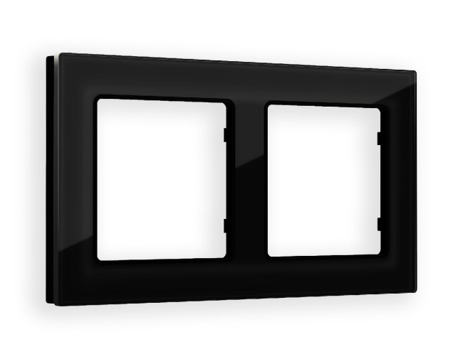 Рамка двухместная Ambrella Volt Platos AF380802