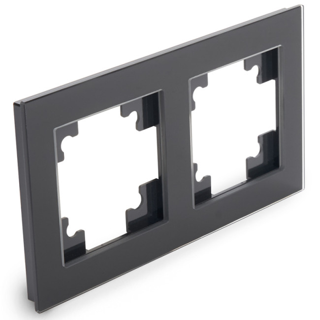 Рамка горизонтальная 2-местная Stekker GFR00-7002-05 39519 Рамка горизонтальная 2-местная Stekker GFR00-7002-05 39519