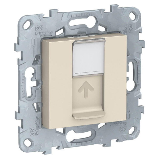 Розетка компьютерная RJ45 Schneider Electric Unica New Cat. 6 UTP NU541544 Розетка компьютерная RJ45 Schneider Electric Unica New Cat. 6 UTP NU541544