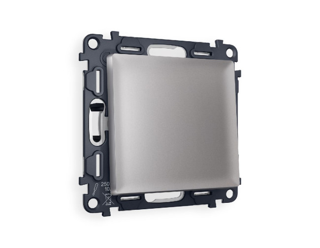 Комплект механизма 1-кл перекрестного выключателя Ambrella Volt Alfa MA501030 Комплект механизма 1-кл перекрестного выключателя Ambrella Volt Alfa MA501030