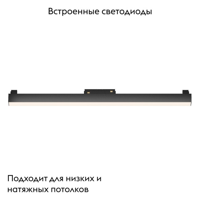 Трековый светильник Maytoni Technical Basis TR074-2-20W3K-B