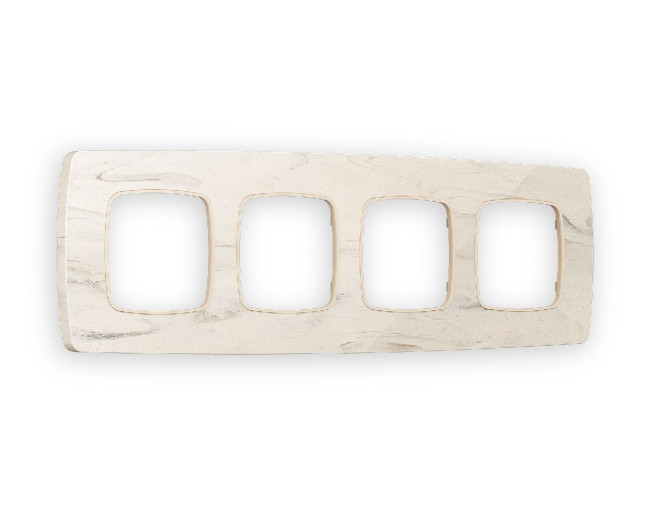 Рамка четырехместная Ambrella Volt Opera OF940604 Рамка четырехместная Ambrella Volt Opera OF940604