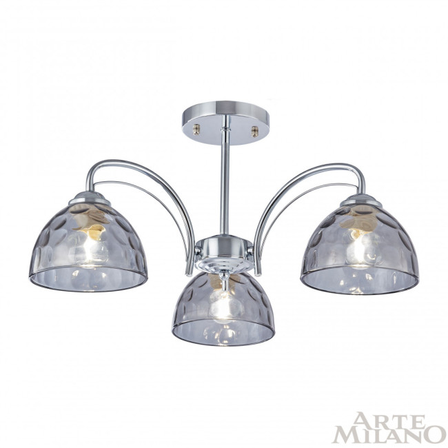 Люстра на штанге Arte Milano Napoli 332366/3 CR Люстра на штанге Arte Milano Napoli 332366/3 CR