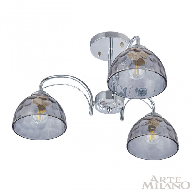 Люстра на штанге Arte Milano Napoli 332366/3 CR Люстра на штанге Arte Milano Napoli 332366/3 CR