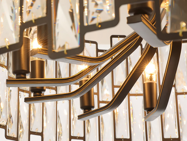 Люстра D8524P/L black/clear Люстра D8524P/L black/clear