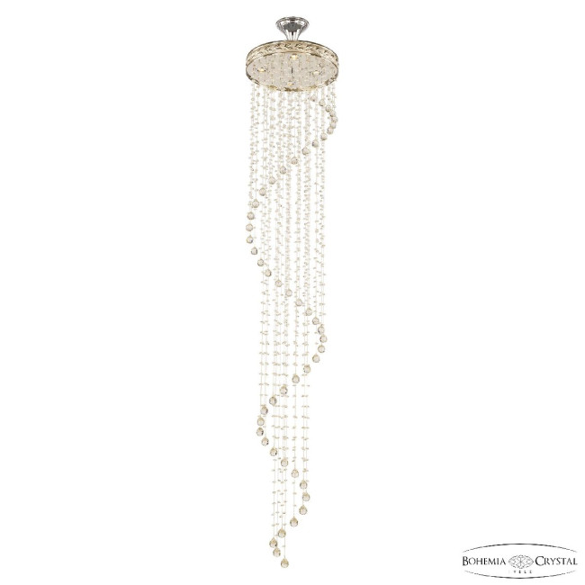 Каскадная люстра Bohemia Ivele Crystal 83131/40IV-200 Ni Каскадная люстра Bohemia Ivele Crystal 83131/40IV-200 Ni