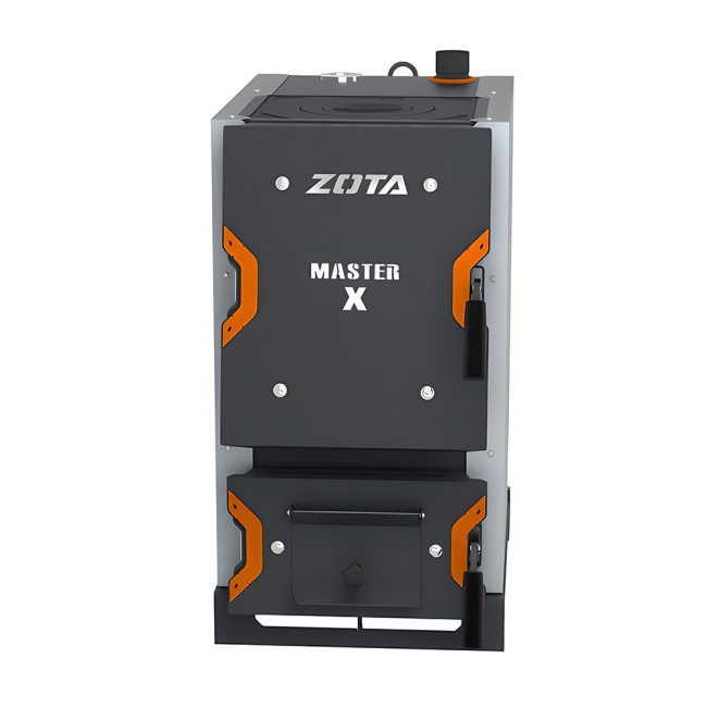 ZOTA "MASTER-X 12П" (с плитой) Котел твердотопливный 12кВт