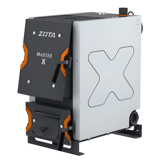 ZOTA "MASTER-X 12П" (с плитой) Котел твердотопливный 12кВт
