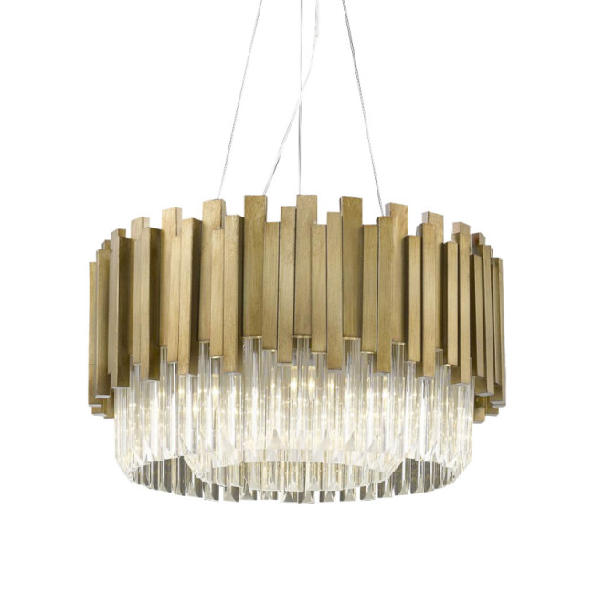 Подвесная люстра Delight Collection Barclay P68056M-8 gold Подвесная люстра Delight Collection Barclay P68056M-8 gold