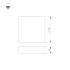Накладной светильник Arlight SP-Quadro-S400x400-40W Warm3000 034797 Накладной светильник Arlight SP-Quadro-S400x400-40W Warm3000 034797