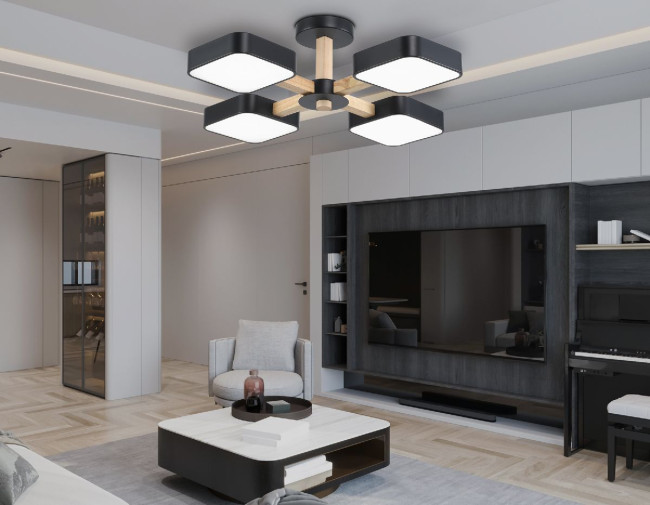Люстра на штанге Ambrella Light Linetech Comfort FL4880 Люстра на штанге Ambrella Light Linetech Comfort FL4880
