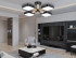 Люстра на штанге Ambrella Light Linetech Comfort FL4880 Люстра на штанге Ambrella Light Linetech Comfort FL4880