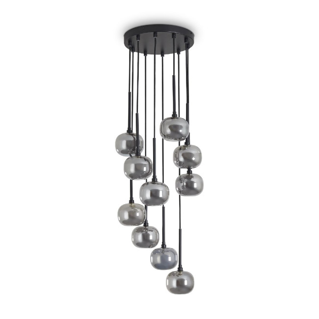 Каскадная люстра Freya Shimmer FR5435PL-10B Каскадная люстра Freya Shimmer FR5435PL-10B